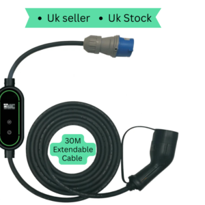 PORTABLE EV CAR CHARGER 7KW 32A 230V